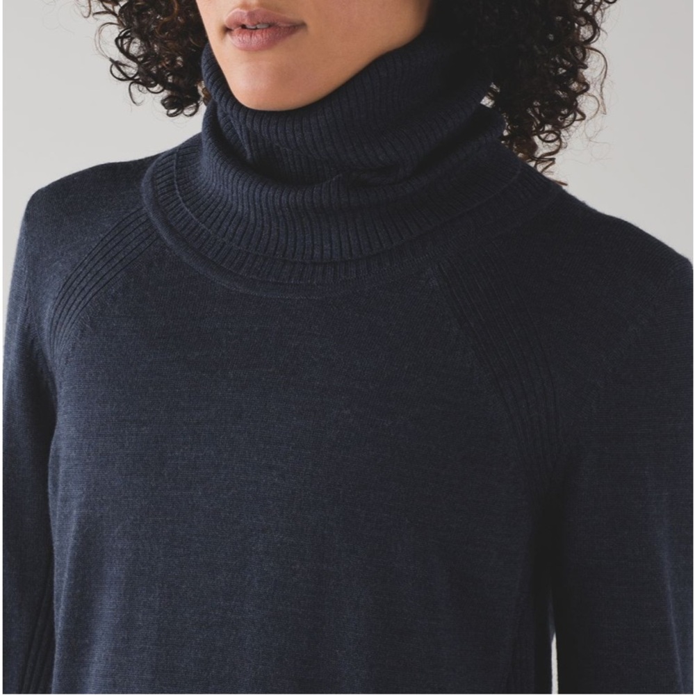 lululemon Sweat and Savasana Merino Wool Sweater Inkwell